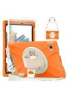 BFS  Samsung Galaxy X200 Tab A8 10.5 Kılıf Amazing Tablet Kapak - Turuncu