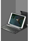 BFS  Samsung Galaxy X200 Tab A8 10.5 Kılıf KC01 Smart Klavyeli Tablet Kılıfı - Siyah