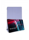 BFS  Samsung Galaxy X200 Tab A8 10.5 Kılıf Tablet Smart Kılıf - Lila