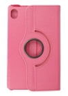 BFS  Samsung Galaxy X510 Tab S9 FE 11 Kılıf 360 Tablet Deri Kılıf - Pembe