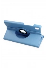 BFS  Samsung Galaxy X510 Tab S9 FE 11 Kılıf 360 Tablet Deri Kılıf - Turkuaz