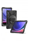 BFS  Samsung Galaxy X510 Tab S9 FE 11 Kılıf Amazing Tablet Kapak - Siyah
