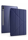 BFS Samsung Galaxy X510 Tab S9 FE 11 Kılıf Kalemlikli Mars Tablet Kılıfı - Lacivert
