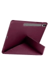 BFS  Samsung Galaxy X510 Tab S9 FE 11 Kılıf Kalemlikli Mars Tablet Kılıfı - Mor