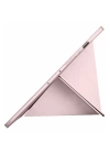 BFS  Samsung Galaxy X510 Tab S9 FE 11 Kılıf Kalemlikli Mars Tablet Kılıfı - Rose Gold