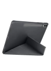 BFS  Samsung Galaxy X510 Tab S9 FE 11 Kılıf Kalemlikli Mars Tablet Kılıfı - Siyah