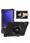 BFS Samsung Galaxy X610 Tab S9 FE Plus 12.4 Kılıf Amazing Tablet Kapak - Siyah