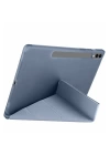 BFS  Samsung Galaxy X610 Tab S9 FE Plus 12.4 Kılıf Kalemlikli Mars Tablet Kılıfı - Lila