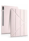 BFS  Samsung Galaxy X610 Tab S9 FE Plus 12.4 Kılıf Kalemlikli Mars Tablet Kılıfı - Rose Gold