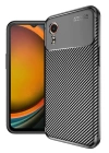 BFS  Samsung Galaxy XCover 7 Kılıf Auto Focus Karbon Kapak - Siyah