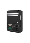 BFS Samsung Galaxy Z Flip 3 Kılıf Belt Flip Kapak - Siyah