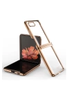 BFS  Samsung Galaxy Z Flip 4 Kılıf Fold Element Kapak - Gold