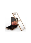 BFS  Samsung Galaxy Z Flip 4 Kılıf Fold Element Kapak - Gold