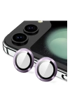 BFS  Samsung Galaxy Z Flip 5 Valdez Metal Kamera Lens - Derin Mor