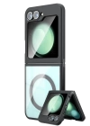 BFS  Samsung Galaxy Z Flip 6 Kılıf Blur Fold Magsafe Kapak - Siyah