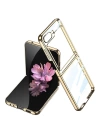 BFS  Samsung Galaxy Z Flip 6 Kılıf Fold Element Kapak - Gold