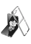 BFS  Samsung Galaxy Z Flip 6 Kılıf Fold Element Kapak - Gümüş