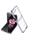 BFS  Samsung Galaxy Z Flip 6 Kılıf Fold Element Kapak - Mor