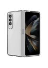 BFS  Samsung Galaxy Z Fold 3 Kılıf Fold Element Kapak - Gümüş