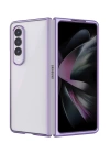 BFS  Samsung Galaxy Z Fold 3 Kılıf Fold Element Kapak - Mor
