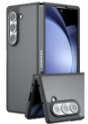 BFS Samsung Galaxy Z Fold 5 Kılıf Blur Fold Kapak - Mat Siyah