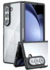 BFS Samsung Galaxy Z Fold 5 Kılıf Blur Fold Kapak - Siyah