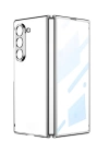 BFS  Samsung Galaxy Z Fold 5 Kılıf Fold Element Kapak - Gümüş