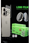 BFS Samsung Galaxy Z Fold 6 Raze Metal Kamera Lens - Siyah