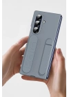BFS Samsung Galaxy Z Fold 7 Kılıf Costa Standlı Kapak - Gri