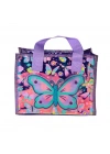 BFS Şeffaf Hologram Kelebek El Çantası