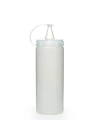 BFS  Şeffaf Kapaklı Sızdırmaz Yağlık Sosluk Şişesi Plastik Yağdanlık 400 ml AP-9028