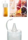 BFS  Şeffaf Kapaklı Sızdırmaz Yağlık Sosluk Şişesi Plastik Yağdanlık 400 ml AP-9028