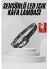 BFS Sensörlü Şarjlı Type-c Şarj Işıklı Kafa Lambası Kamp Lambası