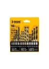 BFS Sgs 1418 Ahşap Metal Beton Matkap Ucu Seti 16 Parça