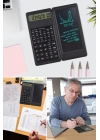 BFS  Silinebilir LCD Yazı Tabletli,Kalemli Katlanabilir Bilimsel Hesap Makinesi