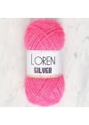 BFS  Silver Koyu Pembe El Örgü İpi - RS0016 - 34076