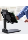 BFS  Siyah Aynalı Cep Telefonu Sabitleyici Stand Katlanabilir Ayarlanabilir Telefon Standı