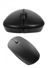 BFS Siyah Kablosuz Mouse Wireless Mouse Minimal Tasarım