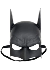 BFS   Siyah Renk Çocuk Boy Arkadan Lastikli Batman Maskesi A Kalite  20x14 cm