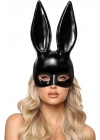 BFS Siyah Renk Ekstra Lüks Uzun Kulaklı Tavşan Maskesi 35x16 Cm