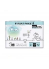 BFS   Sleepy Bio Natural Bebek Bezi Fırsat Paketi 3 Beden 42 Adet