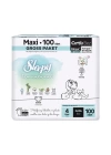 BFS   Sleepy Bio Natural Bebek Bezi Gross Paket 4 Beden 100 Adet