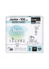 BFS   Sleepy Bio Natural Bebek Bezi Gross Paket 5 Beden 100 Adet