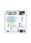 BFS   Sleepy Bio Natural Bebek Bezi Gross Paket 6 Beden 100 Adet