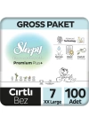 BFS   Sleepy Bio Natural Bebek Bezi Gross Paket 7 Beden 20-30 Kg 100 Adet