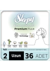 BFS   Sleepy Bio Natural Premium Plus Mega Uzun Ped 36 Adet