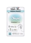 BFS   Sleepy Bio Natural Premium Plus Mega Uzun Ped 36 Adet