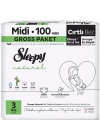 BFS   Sleepy Natural Bebek Bezi Gross Paket 3 Beden 4-9 Kg 100 Adet