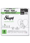 BFS   Sleepy Natural Bebek Bezi Gross Paket 4 Beden 7-14 Kg 100 Adet