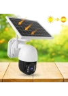 BFS  Solar Panelli Su Geçirmez Gece Görüş Destekli Wifi Bağlantılı Güvenlik Kamerası